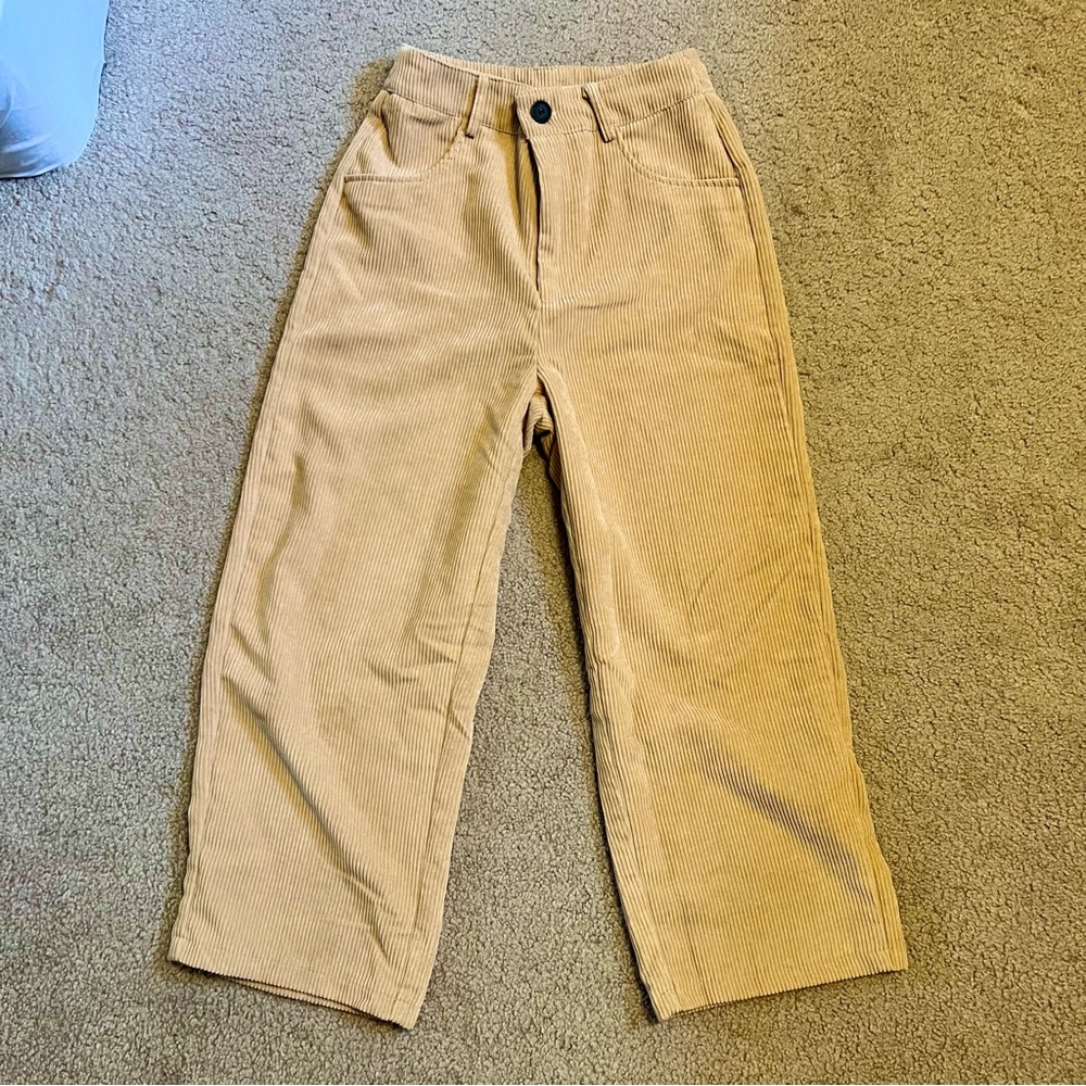 XS Corduroy Pants Straight